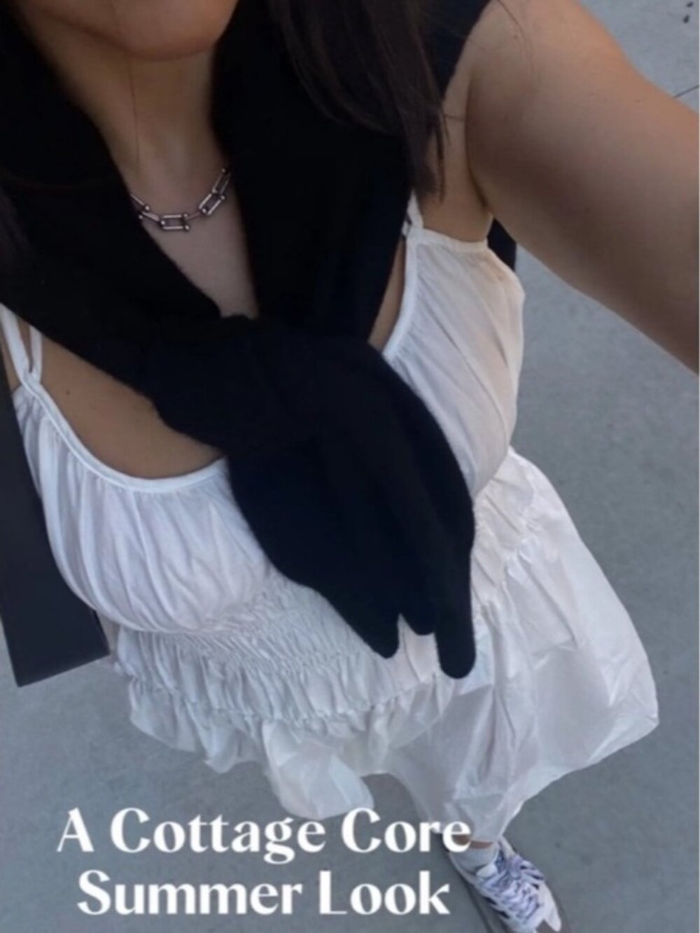 Ciao Lucia Volta Dress in White Size Medium. - Picture 3 of 11